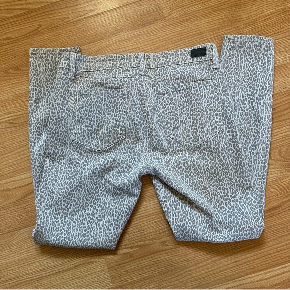 Paige verdugo ultra skinny cheetah gray denim jeans size 32 - Picture 3 of 8